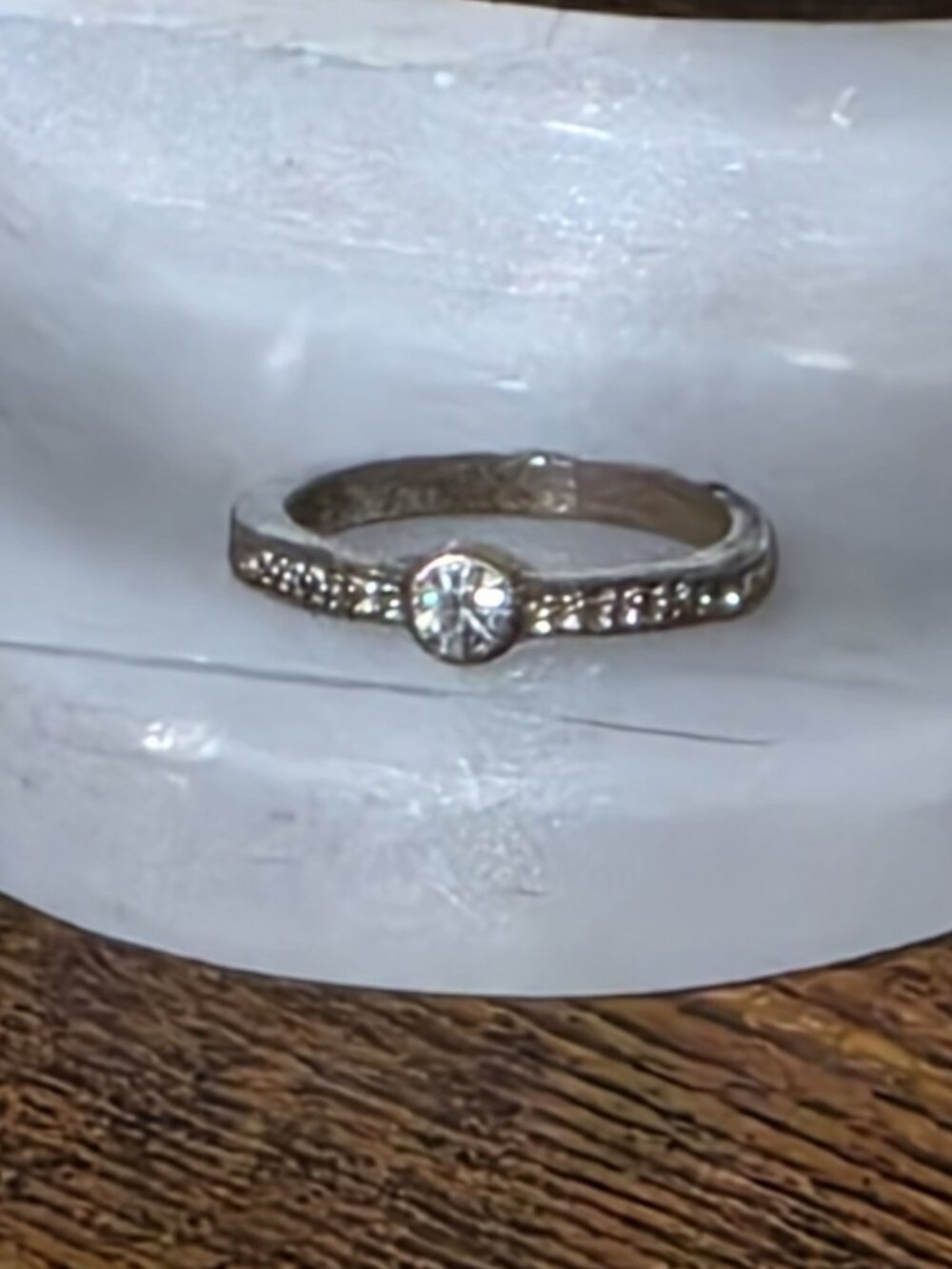 Size 3 1/2 Ring - Sparkles Beautifully